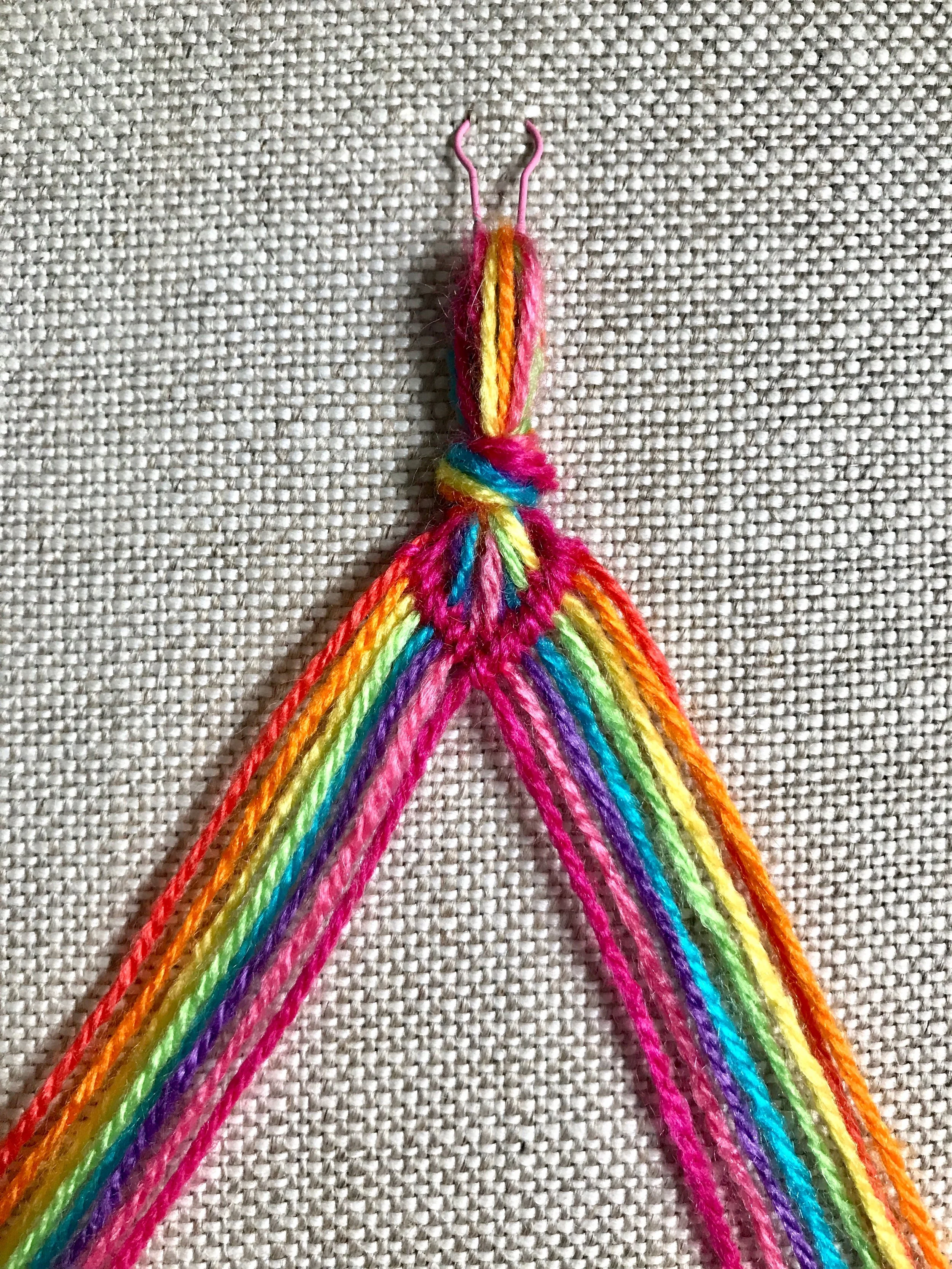 Rainbow chevron bracelet best sale